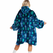 Load image into Gallery viewer, Personalized Ohana Blanket Hoodie Custom Name Gift for Family
