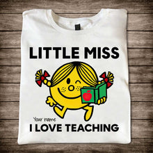 Load image into Gallery viewer, Personalized Teacher T-Shirt and Hoodie Custom Name Gift
