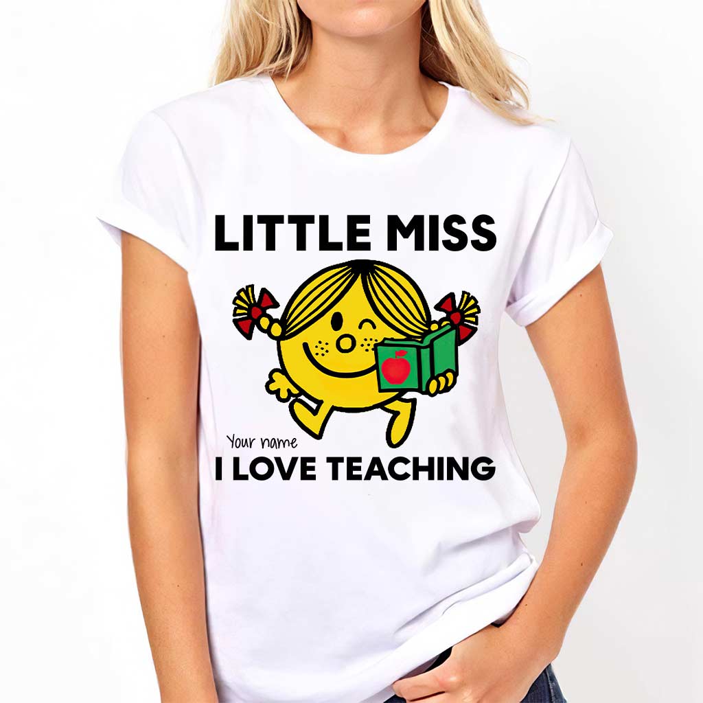 Personalized Teacher T-Shirt and Hoodie Custom Name Gift