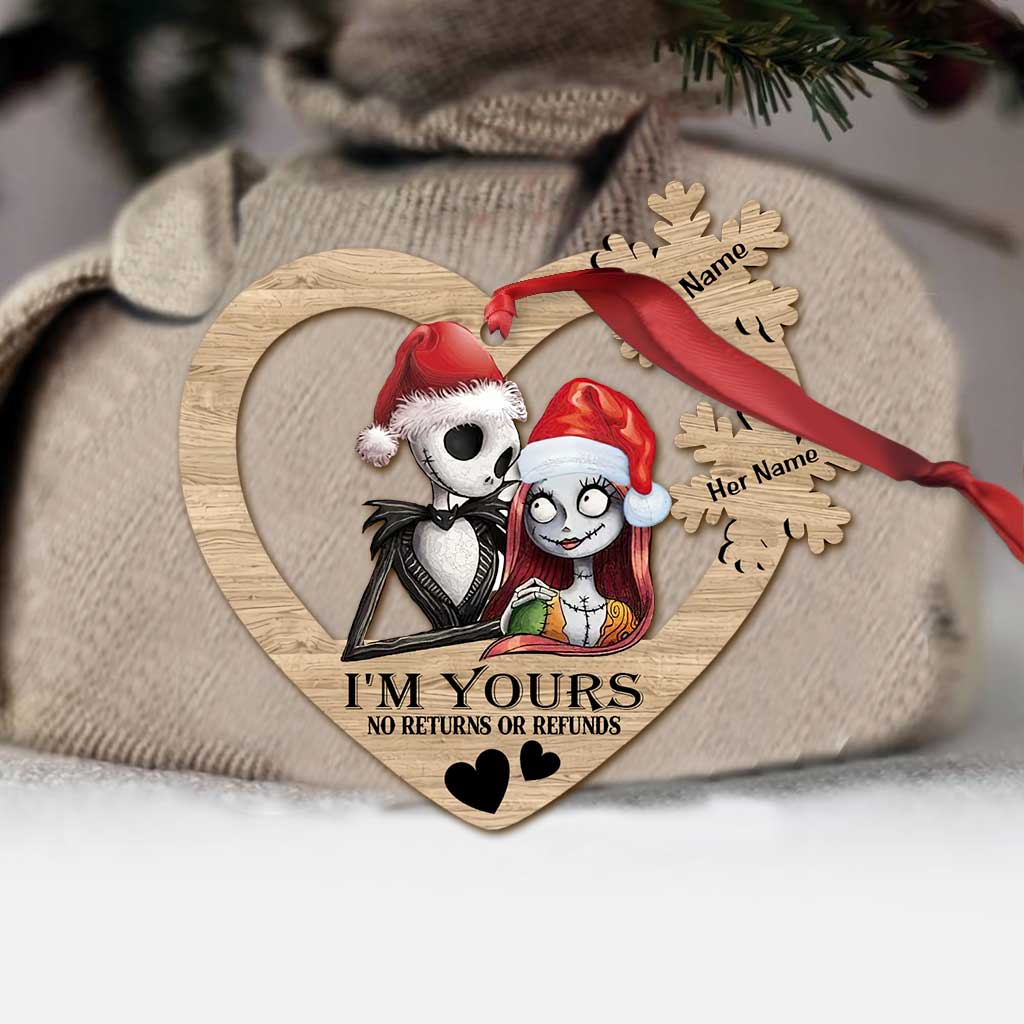 Personalized Christmas Ornament I'm Yours Custom Name Gift