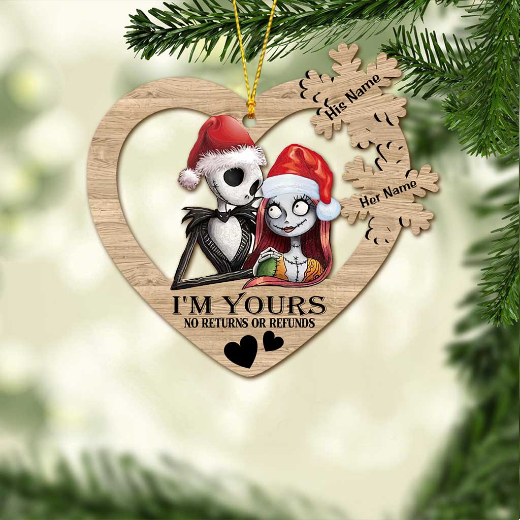 Personalized Christmas Ornament I'm Yours Custom Name Gift
