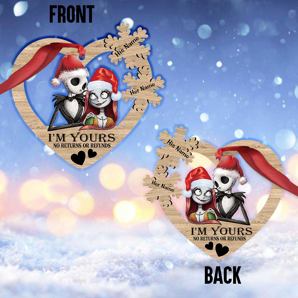 Personalized Christmas Ornament I'm Yours Custom Name Gift