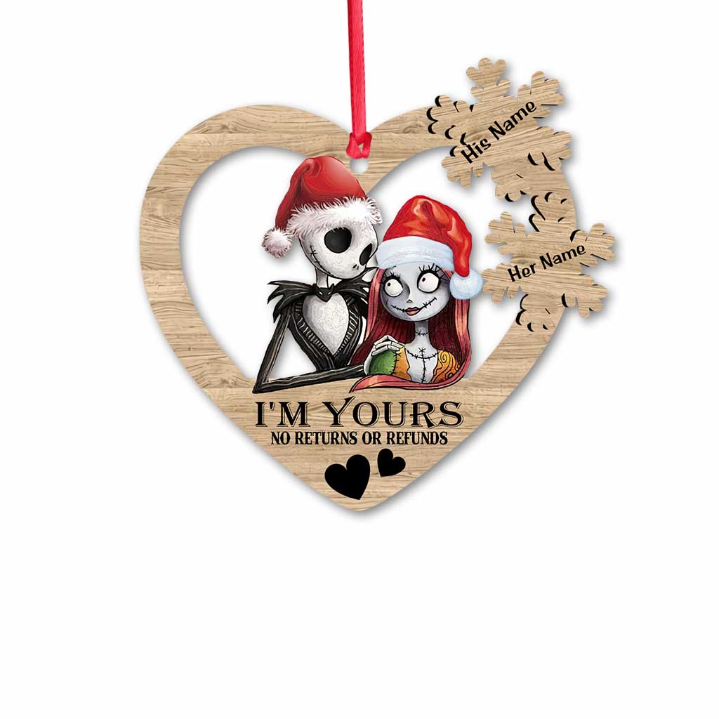 Personalized Christmas Ornament I'm Yours Custom Name Gift