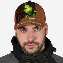 Load image into Gallery viewer, Personalized Grinch Face Classic Cap Custom Name Christmas Gift
