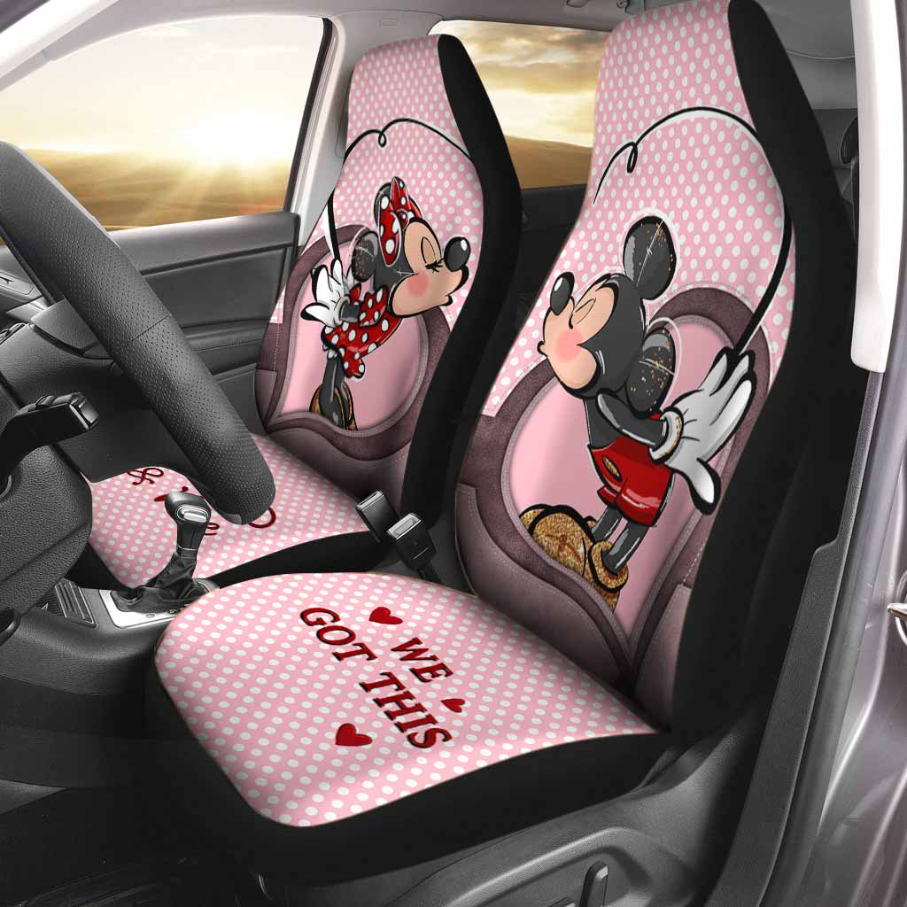 Personalized Mouse Seat Covers for Valentine's Day Wedding Gift