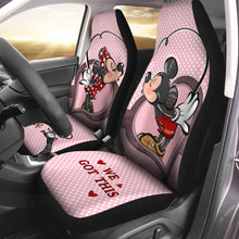 Load image into Gallery viewer, Personalized Mouse Seat Covers for Valentine's Day Wedding Gift
