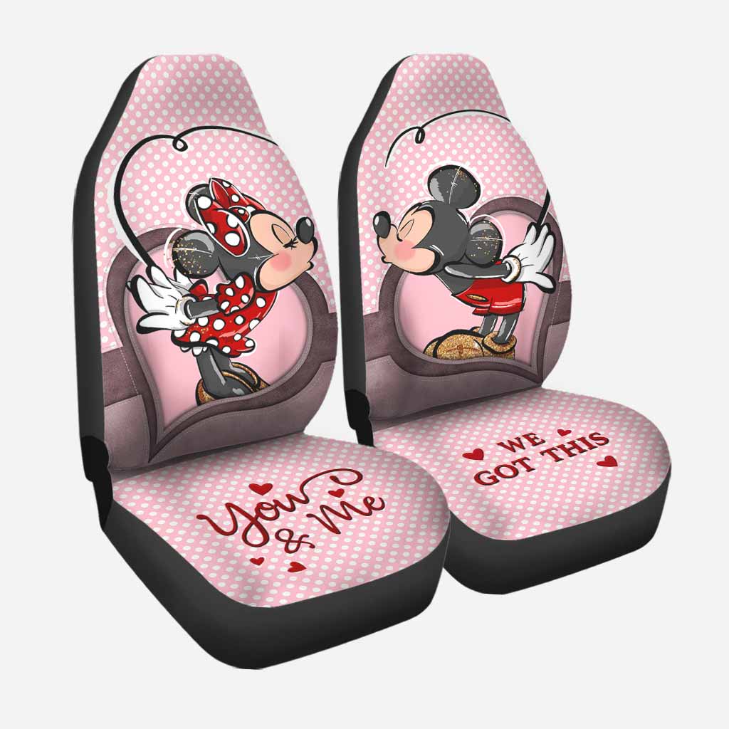 Personalized Mouse Seat Covers for Valentine's Day Wedding Gift