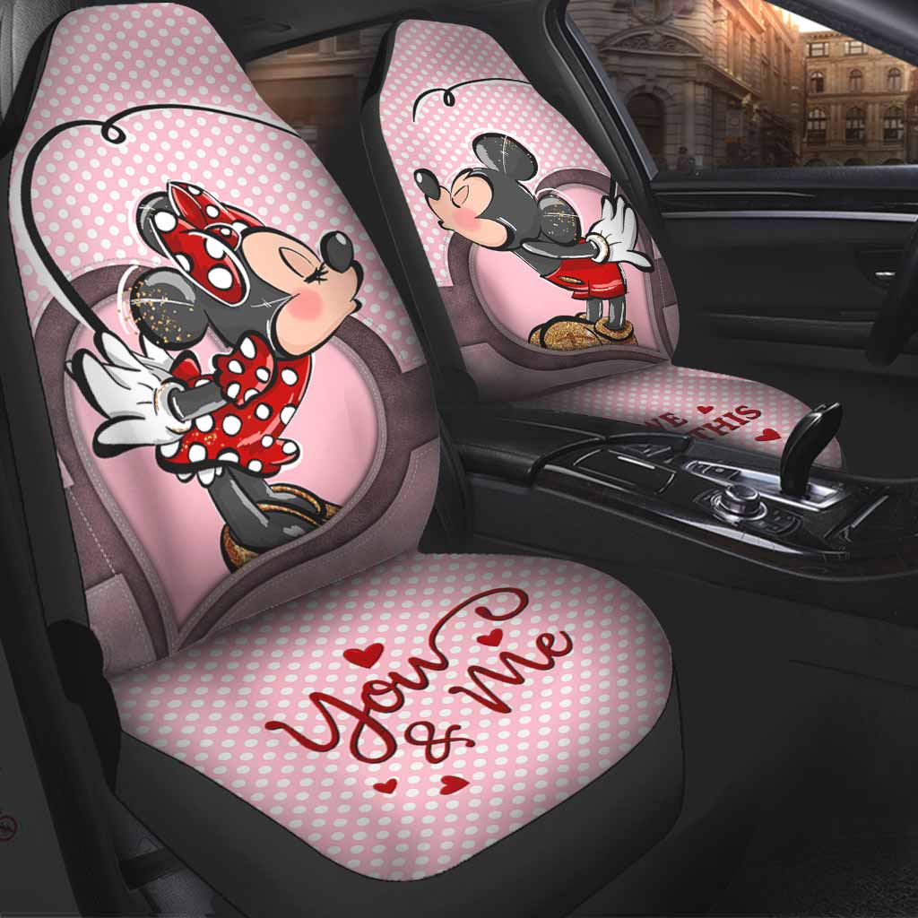 Personalized Mouse Seat Covers for Valentine's Day Wedding Gift