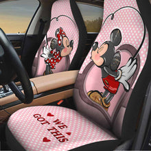Load image into Gallery viewer, Personalized Mouse Seat Covers for Valentine's Day Wedding Gift
