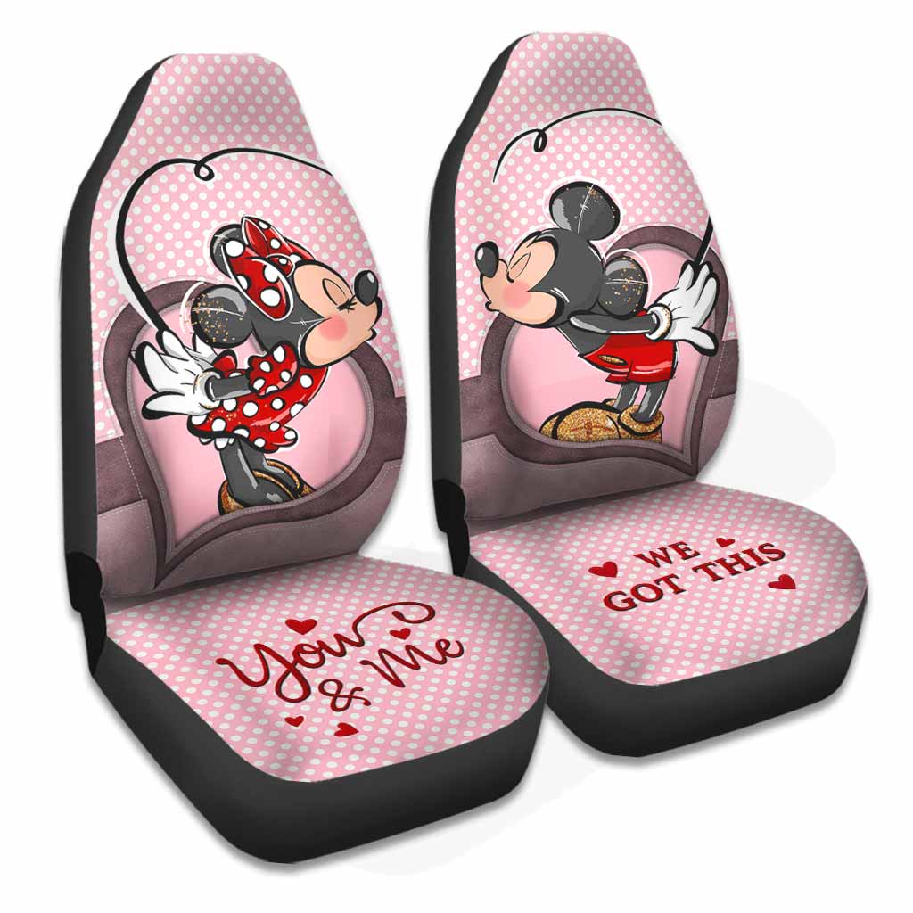 Personalized Mouse Seat Covers for Valentine's Day Wedding Gift