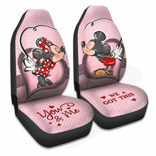 Load image into Gallery viewer, Personalized Mouse Seat Covers for Valentine's Day Wedding Gift
