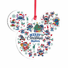 Load image into Gallery viewer, Personalized Ohana Christmas Ornament Custom Name Gift
