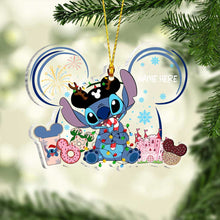 Load image into Gallery viewer, Personalized Christmas Ornament Transparent Acrylic Gift for Family
