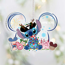 Load image into Gallery viewer, Personalized Christmas Ornament Transparent Acrylic Gift for Family
