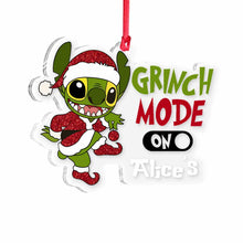 Load image into Gallery viewer, Personalized Transparent Acrylic Christmas Ornament Gift
