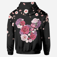Load image into Gallery viewer, Personalized Floral Mouse All Over T-shirt &amp; Hoodie Gift

