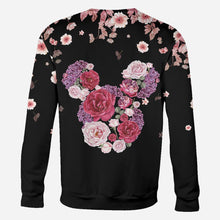 Load image into Gallery viewer, Personalized Floral Mouse All Over T-shirt &amp; Hoodie Gift
