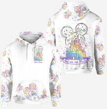 Load image into Gallery viewer, Personalized Mouse Hoodie and Leggings Set Custom Name Gift
