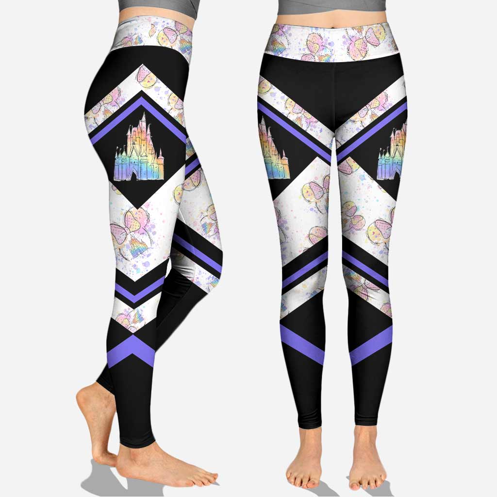 Personalized Mouse Hoodie and Leggings Set Custom Name Gift