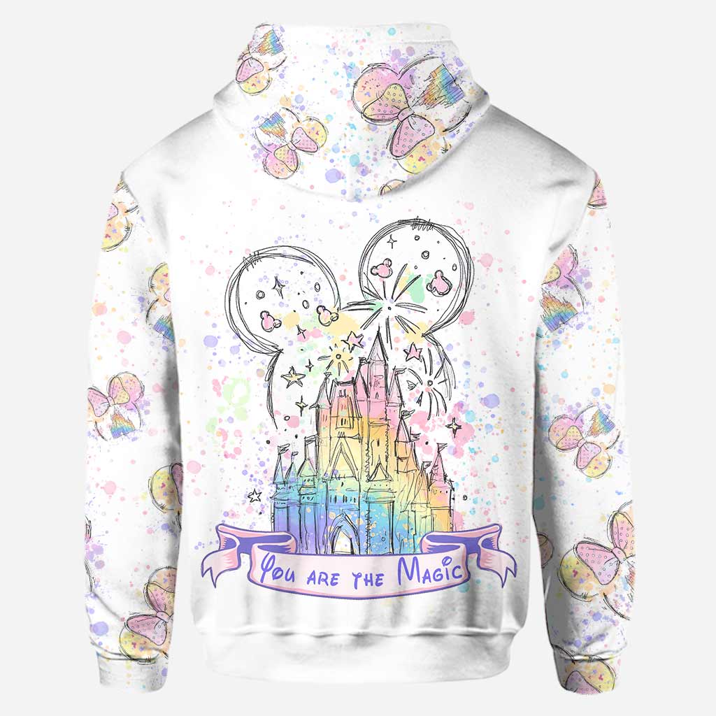 Personalized Mouse Hoodie and Leggings Set Custom Name Gift