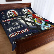 Load image into Gallery viewer, Personalized Nightmare Quilt Set with Custom Name | Unique Gift
