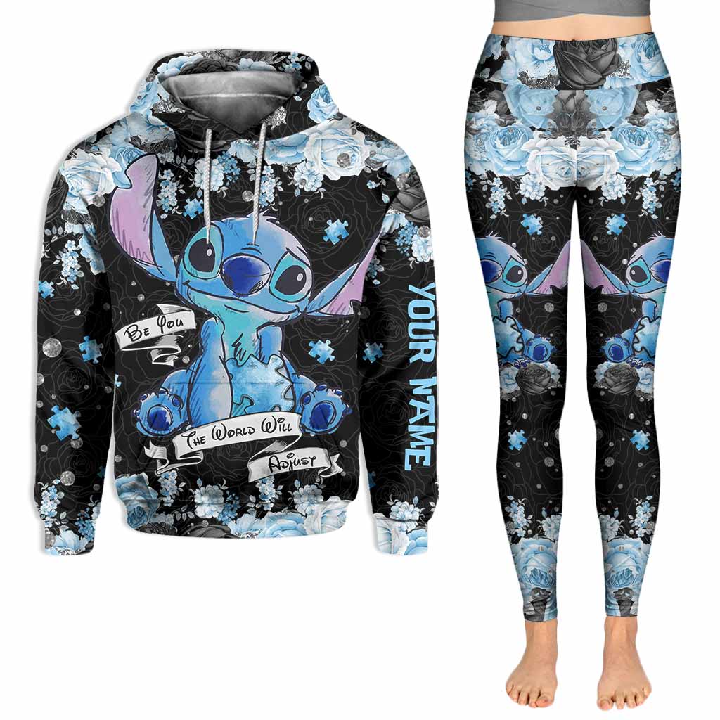 Personalized Autism Awareness Hoodie & Leggings Custom Name Gift