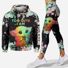 Load image into Gallery viewer, Personalized Hoodie and Leggings with Cute Design for Women
