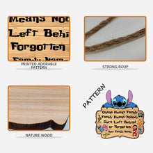 Load image into Gallery viewer, Personalized Ohana Means Family Wood Sign with Custom Name Gift for Family
