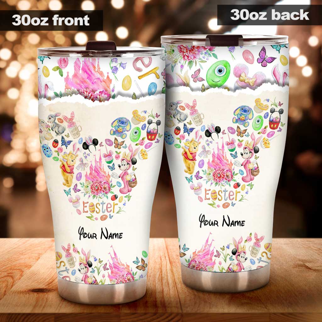 Personalized Happy Easter Tumbler Custom Name Gift Idea