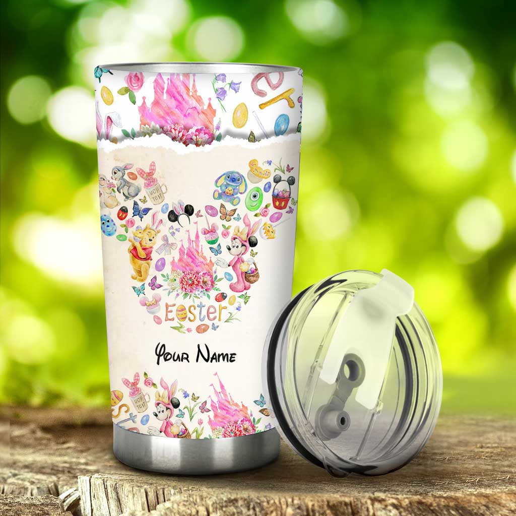Personalized Happy Easter Tumbler Custom Name Gift Idea