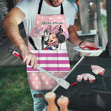 Load image into Gallery viewer, Personalized Minnie Mouse Apron Custom Name Gift for Kids
