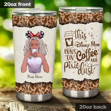 Load image into Gallery viewer, Personalized Disney Mom Tumbler Custom Name Coffee Gift for Mother's Day
