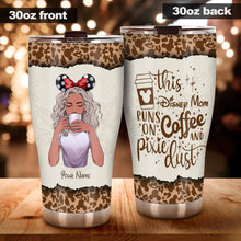 Load image into Gallery viewer, Personalized Disney Mom Tumbler Custom Name Coffee Gift for Mother's Day
