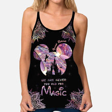 Load image into Gallery viewer, Personalized Magic Themed Cross Tank Top &amp; Leggings Set
