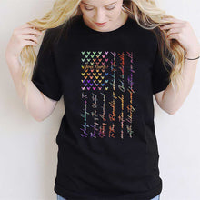 Load image into Gallery viewer, Personalized Mouse Ears Pledge of Allegiance T-shirt &amp; Hoodie for Independence Day
