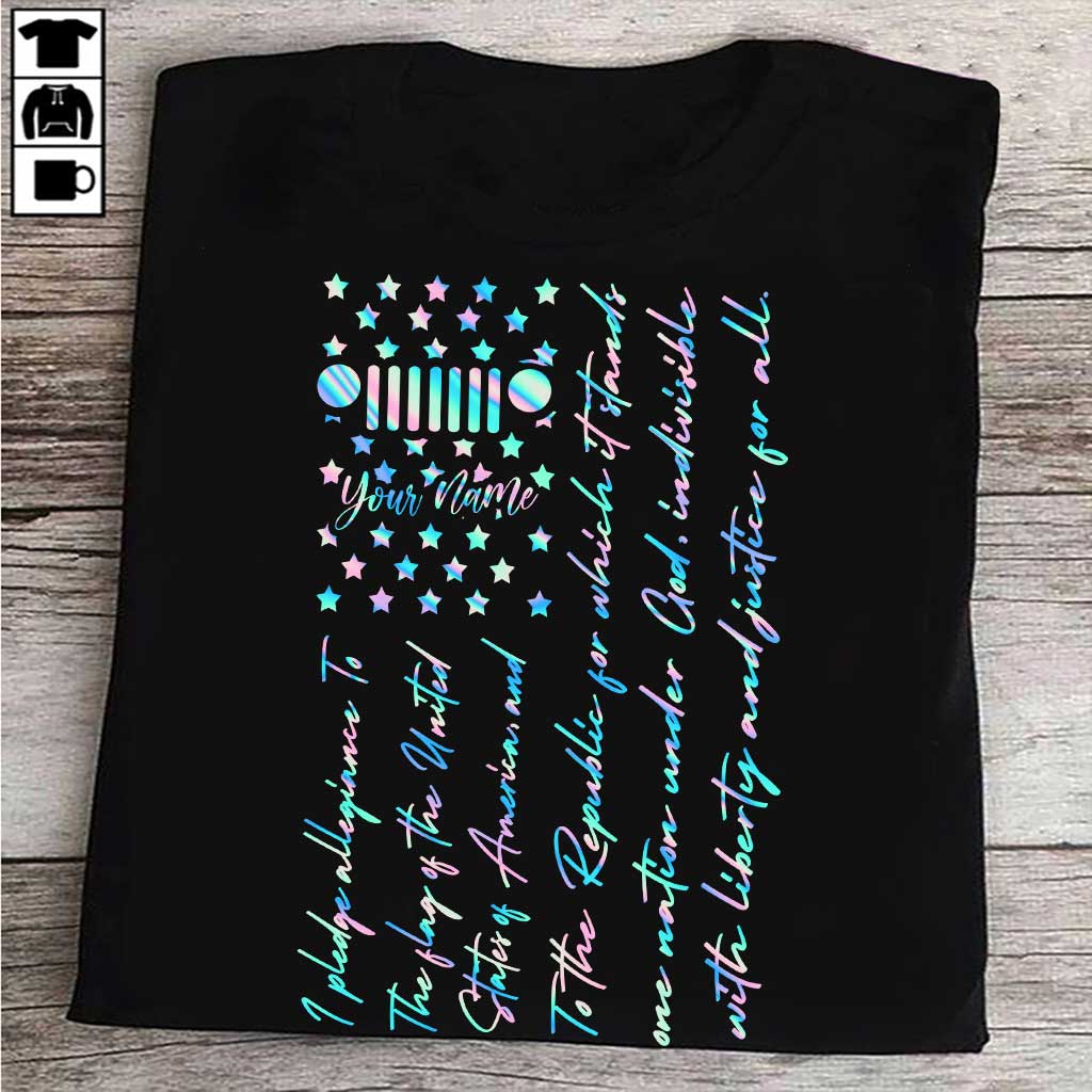 Personalized Independence Day T-shirt & Hoodie with Custom Name