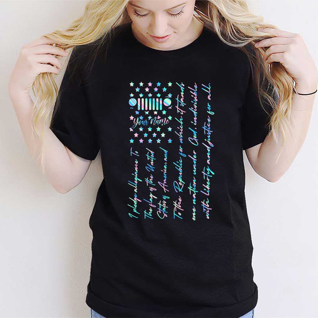 Personalized Independence Day T-shirt & Hoodie with Custom Name