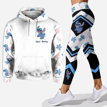 Load image into Gallery viewer, Personalized Ohana Hoodie and Leggings Set for Kids and Adults
