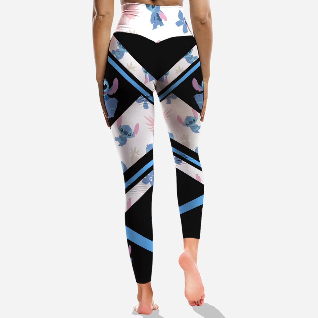 Personalized Ohana Hoodie and Leggings Set for Kids and Adults