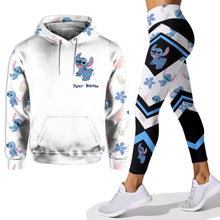 Load image into Gallery viewer, Personalized Ohana Hoodie and Leggings Set for Kids and Adults
