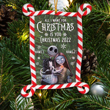 Load image into Gallery viewer, Personalized Christmas Nightmare Layers Mix Ornament Custom Names Gift
