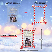Load image into Gallery viewer, Personalized Christmas Nightmare Layers Mix Ornament Custom Names Gift
