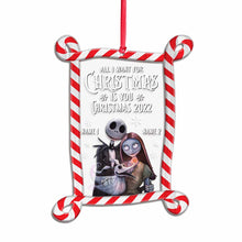 Load image into Gallery viewer, Personalized Christmas Nightmare Layers Mix Ornament Custom Names Gift
