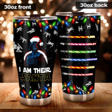 Load image into Gallery viewer, Personalized Christmas Tumbler Custom Name Gift for Dad
