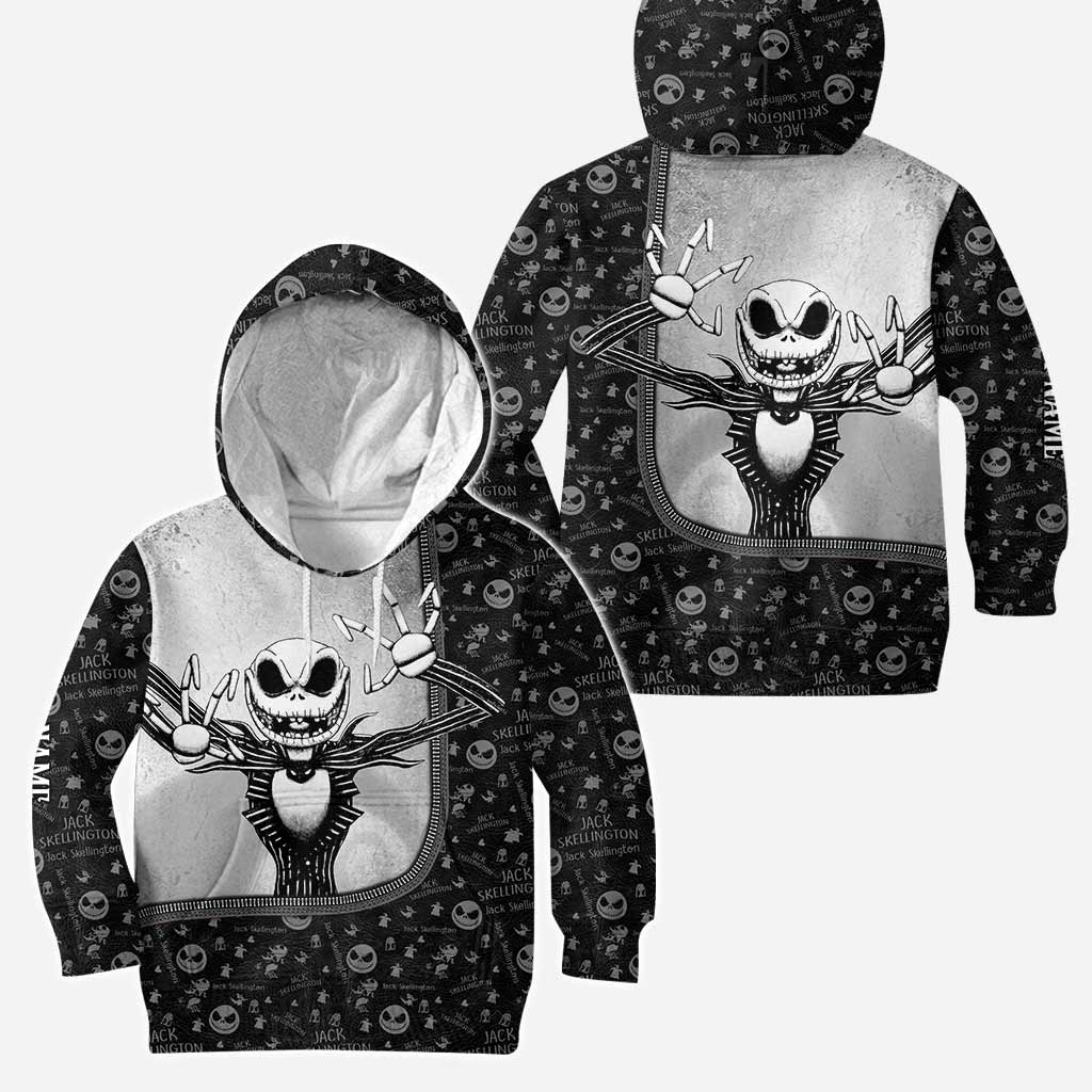 Personalized Halloween Hoodie and Leggings with Custom Name | Spooky Costume Gift