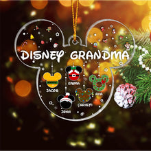 Load image into Gallery viewer, Personalized Christmas Ornament for Grandma with Custom Names
