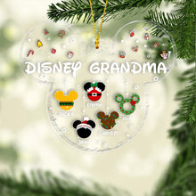 Load image into Gallery viewer, Personalized Christmas Ornament for Grandma with Custom Names
