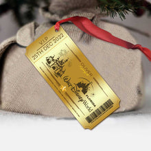 Load image into Gallery viewer, Personalized Christmas Mouse Ornament Custom Name Gift
