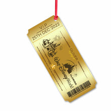 Load image into Gallery viewer, Personalized Christmas Mouse Ornament Custom Name Gift
