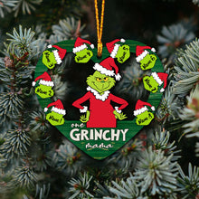 Load image into Gallery viewer, Personalized Grinch Christmas Ornament Custom Name Gift for Mom
